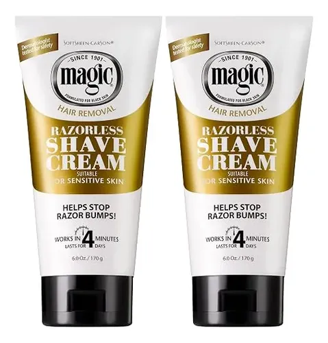 Crema Depilatoria Softsheen Carson Magic Razorless Afeitado