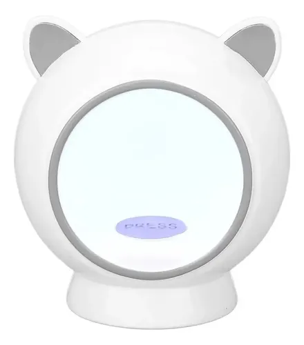 Mini Cabina Para Uñas Gatito Portatil Color Blanco