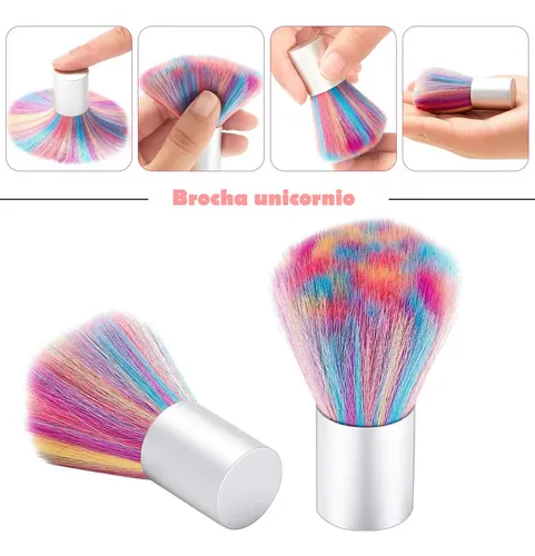 Kit Completo Uñas Acrilicas Polimero Monómero Moldes Pincel