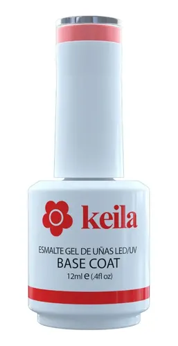 Esmalte Semipermanente Base Coat Uv Keila Para Uñas