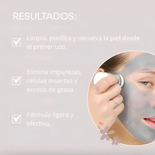 Mascarilla Mely Stick Arcilla Extracto Carbon Detox En Barra