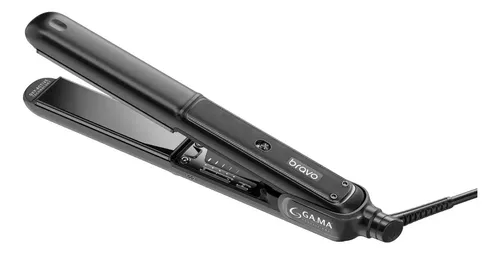 Gama Planchita Bravo Led Display Silk Chrome Titanio 3c Negro