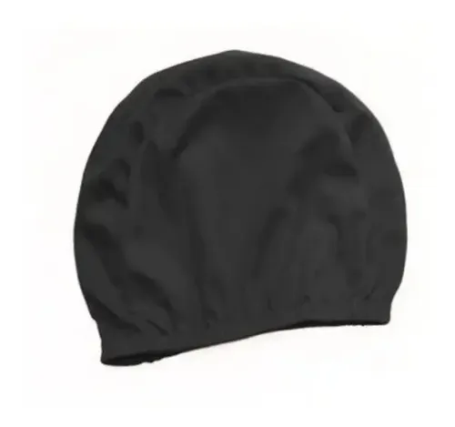 Malla Enteriza Mujer Buen Nado Color Negro 301 +gorro Lycra