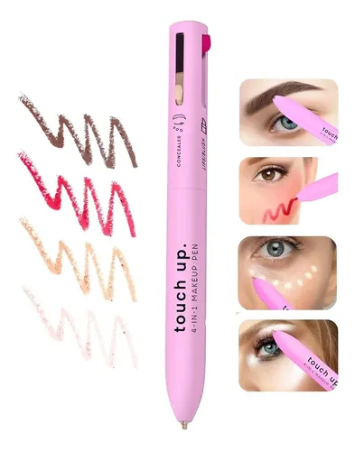 Lapiz Delineador Ojos, Labios, Cejas E Iluminador 4 En 1