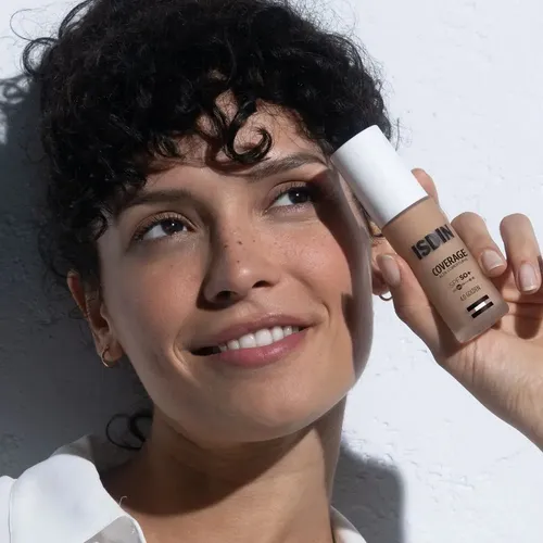 Base De Maquillaje Coverage SPF 50+ 4.0 Golden30ml Isdin