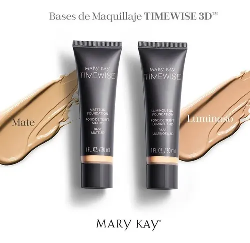 Mary  Kay  Bases De Maquillaje Timewise 3 D