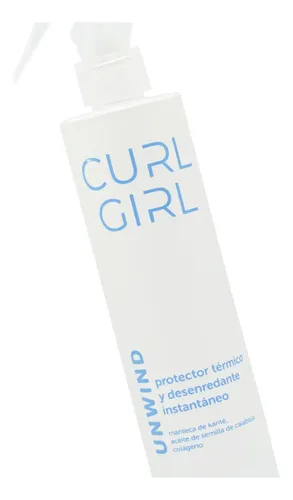 Curl Girl Unwind Protector Térmico Desenredante Pelo X300 6c