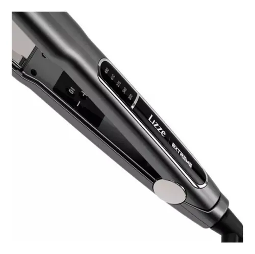 Plancha Premiun Para Alisados 220v Pantalla Led Gris Lizze