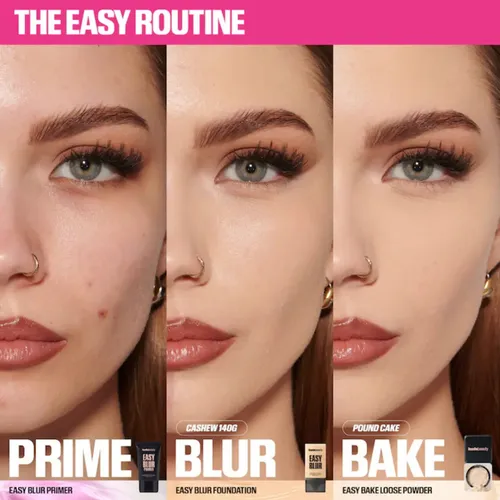 Polvo Huda Beauty Suelto Easy Bake Loose Powder Volatil Fijador
