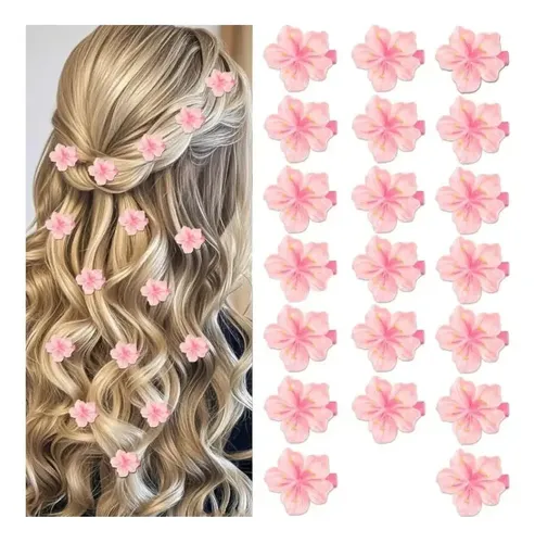 Rx //cherry Blossom Shaped Hair Clips For Women//