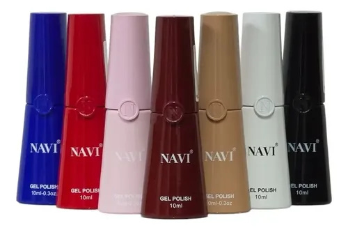 Kit De 3 Smalte Gel Semipermanente Base Top 10ml Gel Led Uv