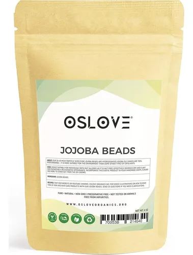 Perlas De Jojoba Puras Oslove Organics 113.4g Exfoliantes