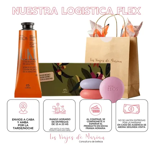Kit Regalo Caja De Jabones + Crema Manos Ekos Natura – Lvdm