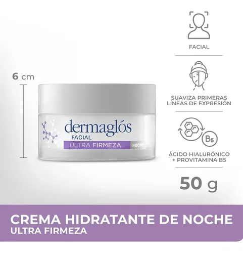 Dermaglós Facial Ultra Firmeza Crema Hidratante De Noche