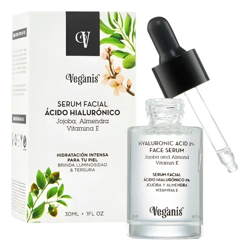 Veganis Serum Facial Ácido Hialurónico Anti Age X30ml