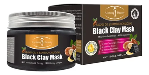 Mascarilla De Arcilla Aichun Beauty Con Carbón Activado Y