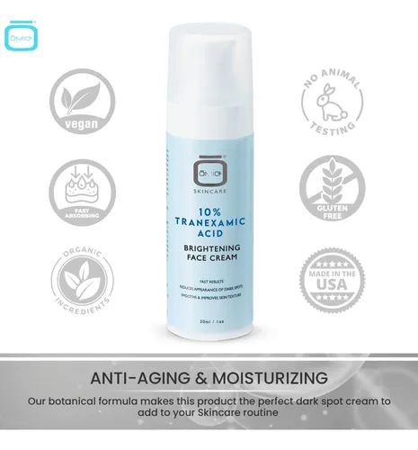 10% Tranexamic Acid Cream  1 Fl Oz / 30ml  Skin