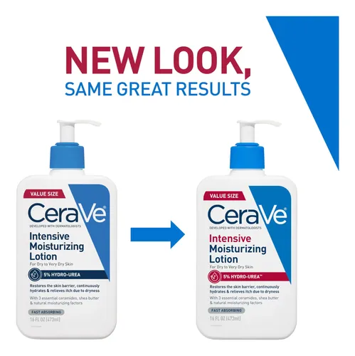 Loción Hidratante Intensiva Cerave, 16 Oz, No Grasosa