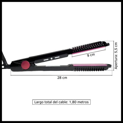 Planchita de pelo Westinghouse WHHS3232 negra