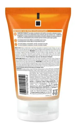 Exfoliante facial antiacné 100 g Neutrogena Skin type NA