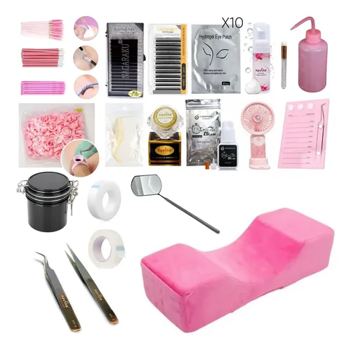 Kit Profesional Insumos Lashista Completo Extension Pestañas