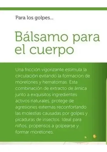 Just Balsamo De Arnica Locion Corporal