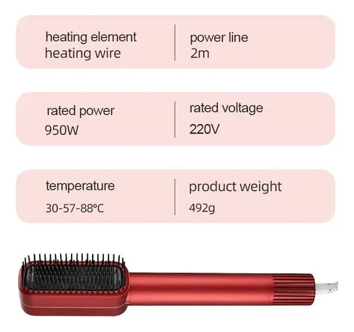 Plancha Cabello Ionico Ceramica Alisadora Antifrizz