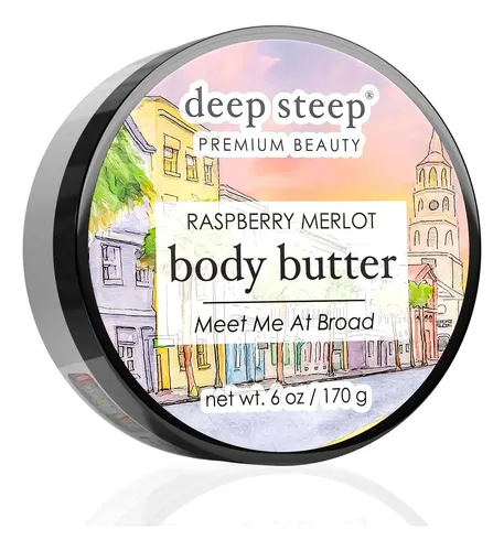 Manteca Corporal Deep Steep Raspberry Merlot 180ml