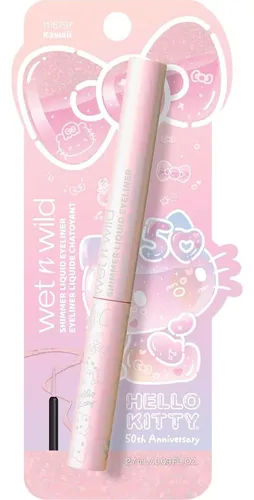 Eyeliner Líquido Con Brillo Hello Kitty Wet N Wild