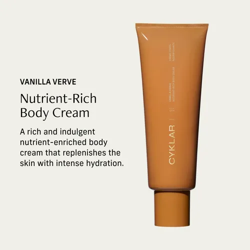 Paquete De Crema Corporal Y Jabón Líquido Tx Cyklar Vanill