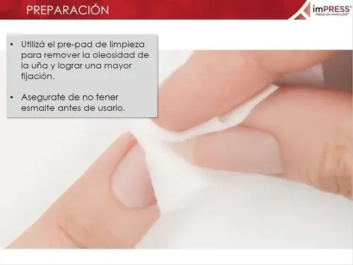Uñas Kiss Impress Originales Instantáneas Importadas Medium Diseño Coffin – So French