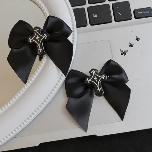 2x Pinza De Pelo Fairy Balletcore Gothic Con Cinta