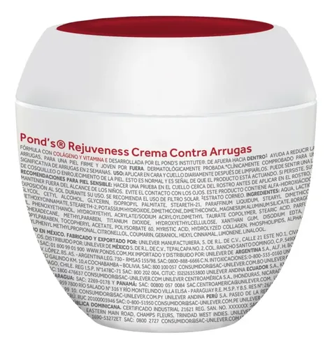 Pack X 24 Un Crema Ponds Facial Rejuveness Colageno X 100 Gr
