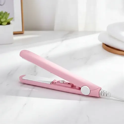 Mini Planchita De Pelo Cabello Viaje Portátil Flequillo
