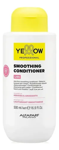 Acondicionador Alfaparf Yellow Liss Antifrizz 500 Pelo Liso
