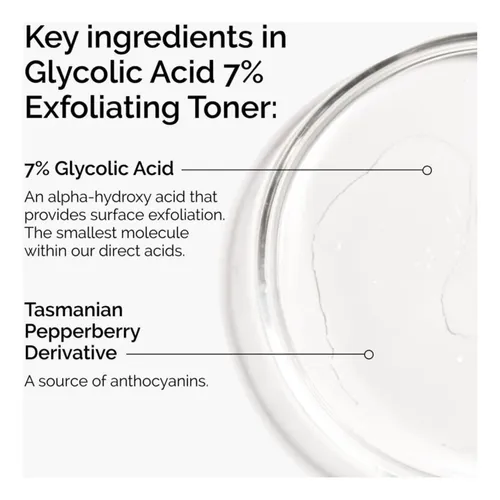 The Ordinary Glycolic Acid 7% Tónico Exfoliante 100ml Rostro