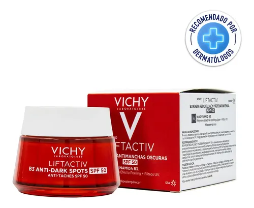 Liftactiv Crema B3 50ml Antimanchas Oscuras Spf50 Vichy