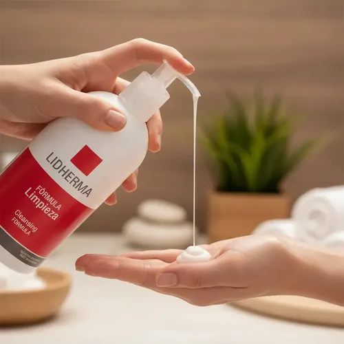 Emulsión de limpieza Facial 480g Hipoalergénica