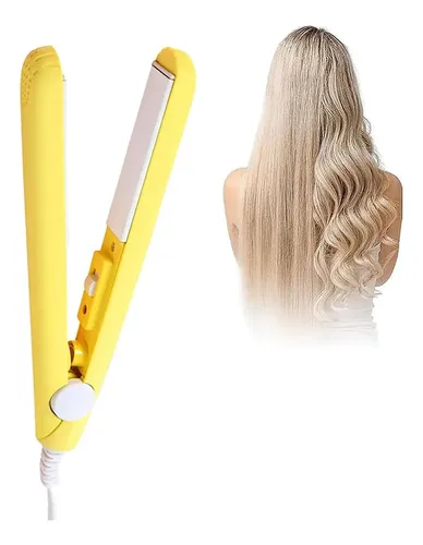 Planchita de Pelo Mini WIMPORT Portátil para Viaje, Cerámica y Turmalina