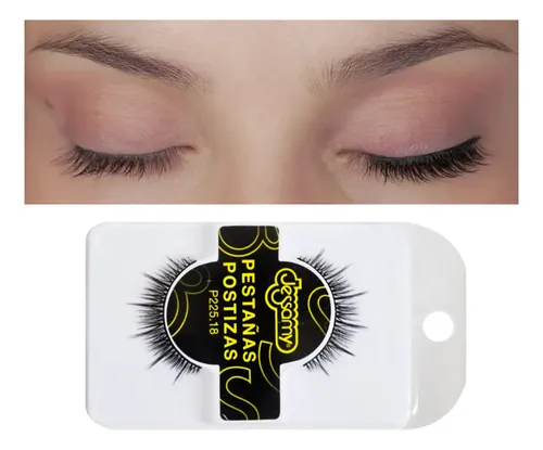 Pestañas Postizas Enteras Mink Sintético Jessamy P225 Color 18