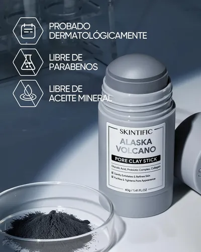 Barra Limpiadora Profunda En Barra Aamáscara Facial De Argil