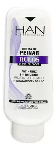 Kit Han Rulos Definidos Shampoo Acond Crema Mascara Y Gel