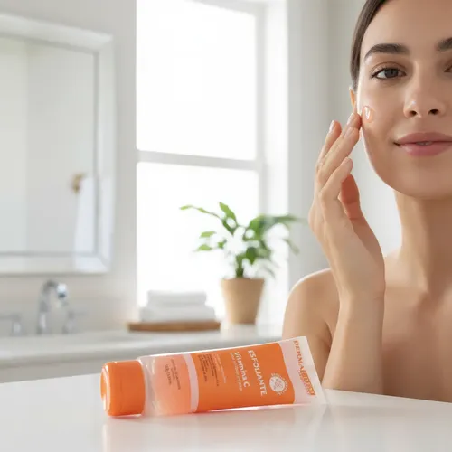 Dermachem Esfoliante Facial Vitamina C Y Acido Hialuronico