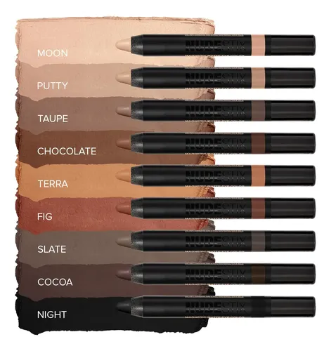 Nudestix Lápiz Magnético Mate De Color De Ojos, Night Mate
