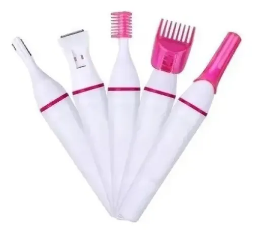 Depiladora Eléctrica Recargable Para Mujer, 5 En 1