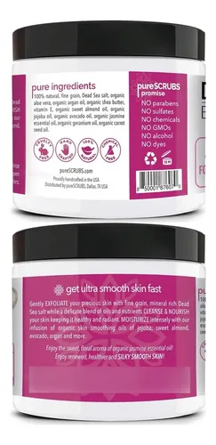 Exfoliante Corporal Purescrubs Sal Del Mar Jazmín 473ml