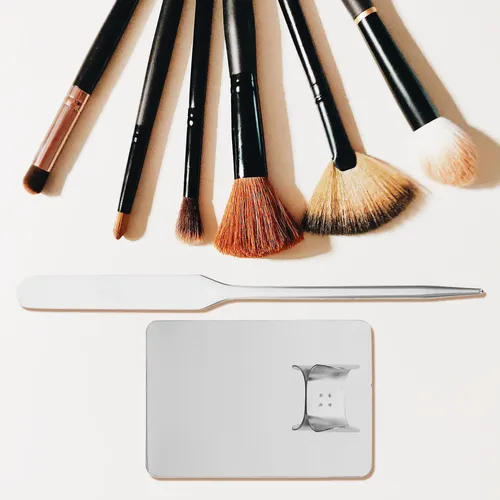 Set De 2 Paletas De Maquillaje Con Espátula