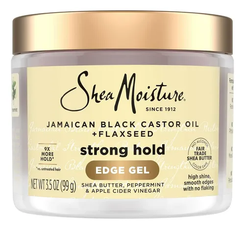 Gel Control Bordes Sheamoisture Fuerte Linaza Y Ricino 3.5