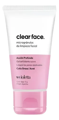 Gel Exfoliante Facial P/ Puntos Negros Poros Obstruidos Acné