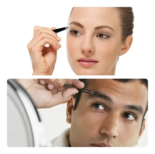 Set De 6 Pinzas Profesionales Para Cejas Para Mujer Y Hombre